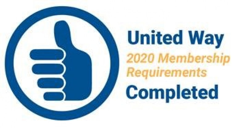 United Way 2020 Membership requirements complete