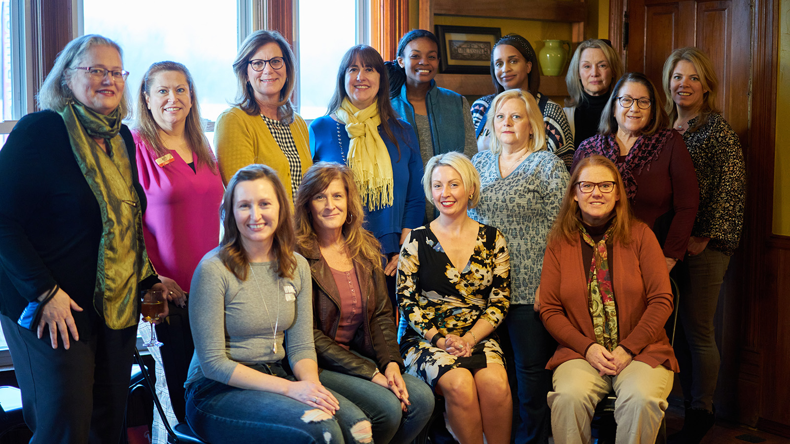 group of women united members